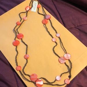 NWT Sonoma beaded necklace
